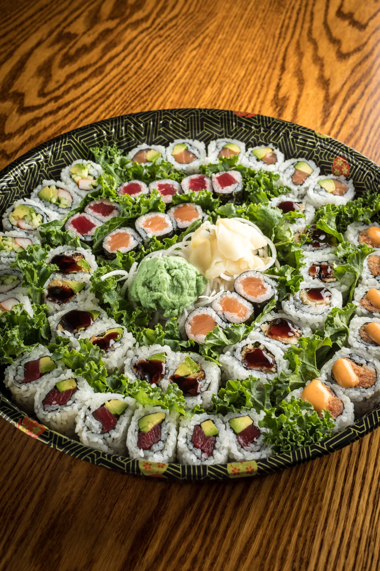 A Seoul Kitchen sushi party platter
